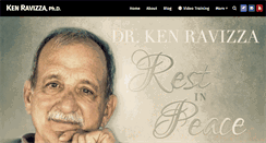 Desktop Screenshot of kenravizza.com