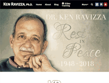 Tablet Screenshot of kenravizza.com